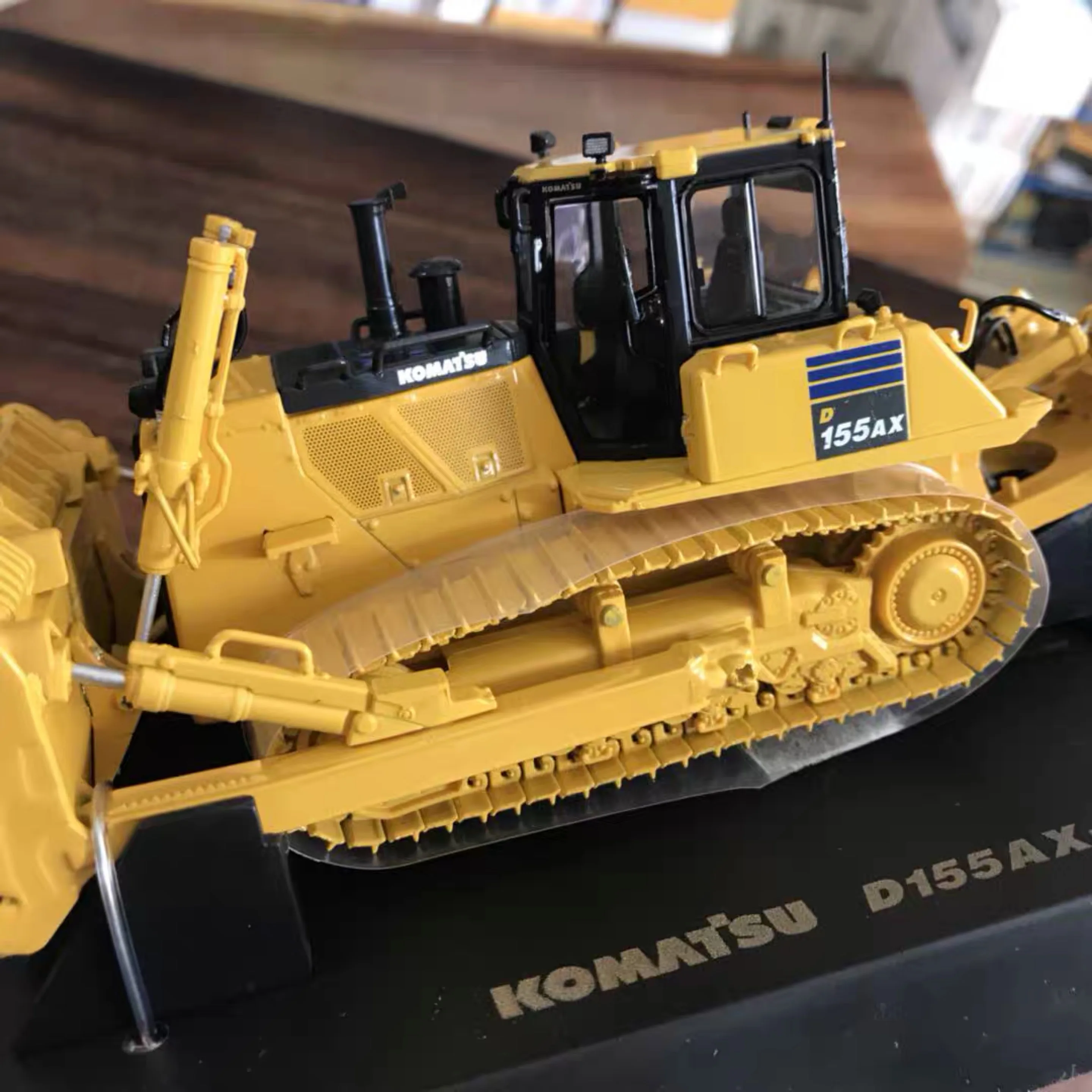 1/50 Komatsu D155AX 7 Сплав Имитация бульдозера модель из металла инженерно транспортное