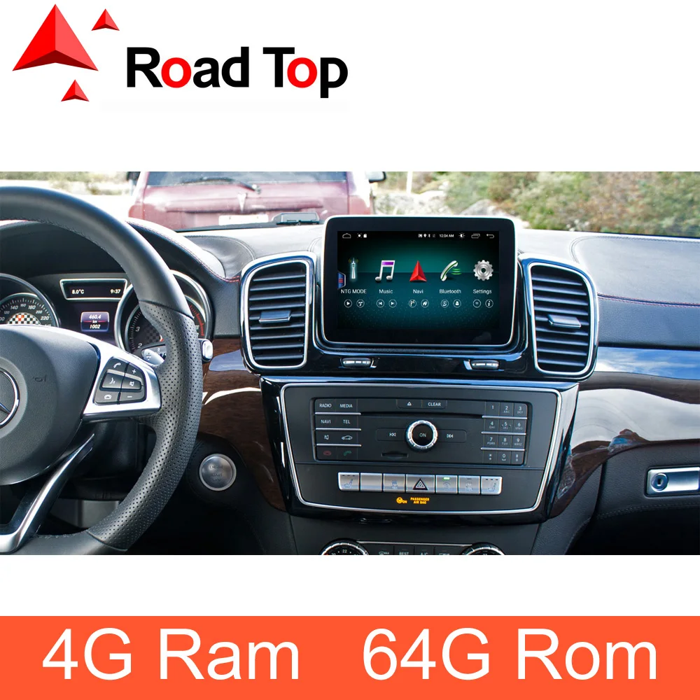 

New UI 4G Ram 8.4 inch Android Screen with GPS Navigation Radio Stereo Bluetooth for Mercedes Benz ML GL W166 X166 Comand Screen