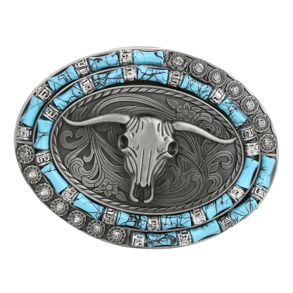 Belt Buckle Replacement Vintage Style Horse Head Western Cowboy Rodeo Large belt accessory пряжка для ремня мужская