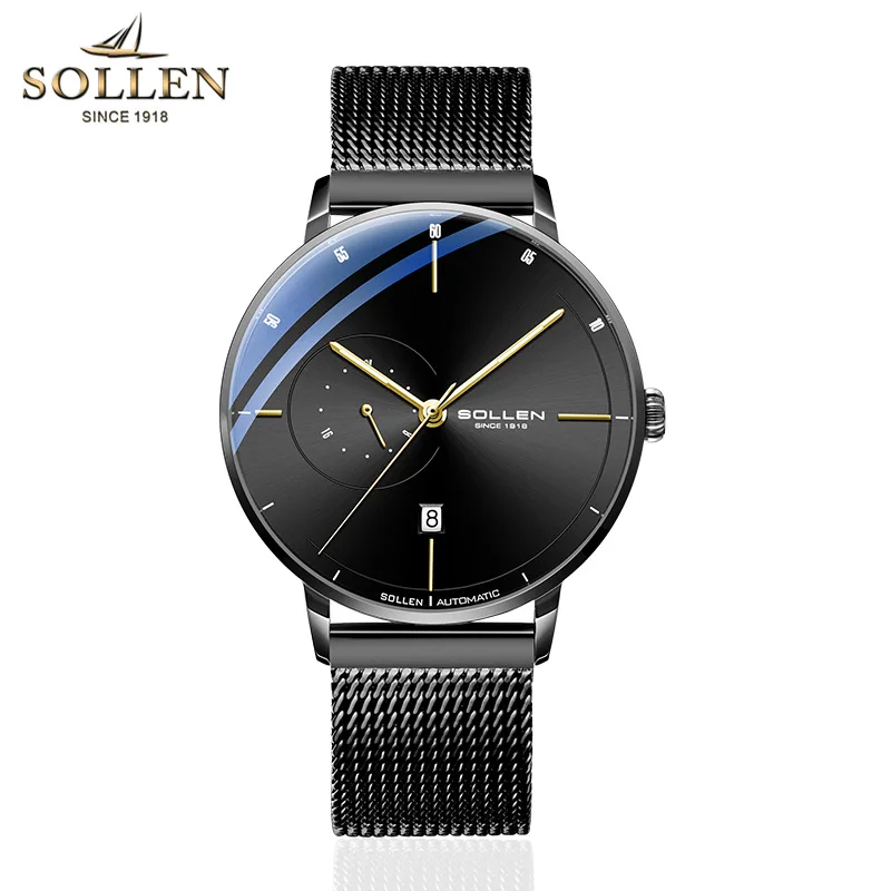 

SOLLEN Men's Automatic Mechanical Watch High-grade Japanese Movement Waterproof Watch