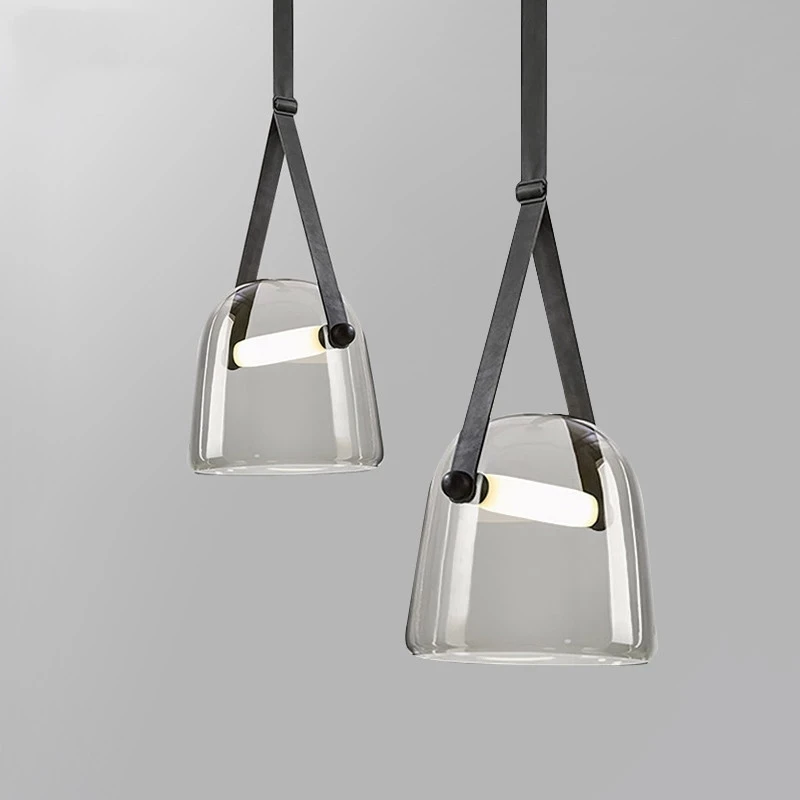 

Modern Glass Pendant Light Belt Hanglamp Mona Pendant Lamp For Living Room Dinning Room luminaria Kitchen Fixtures Lighting