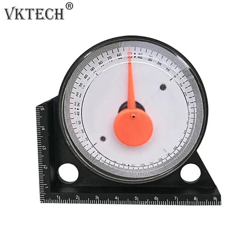 

0-360 Degree Slope Inclinometer Angle Finder Measuring Slope Protractor with Magnetic Angle Ruler Tilt Level Meter Clinometer