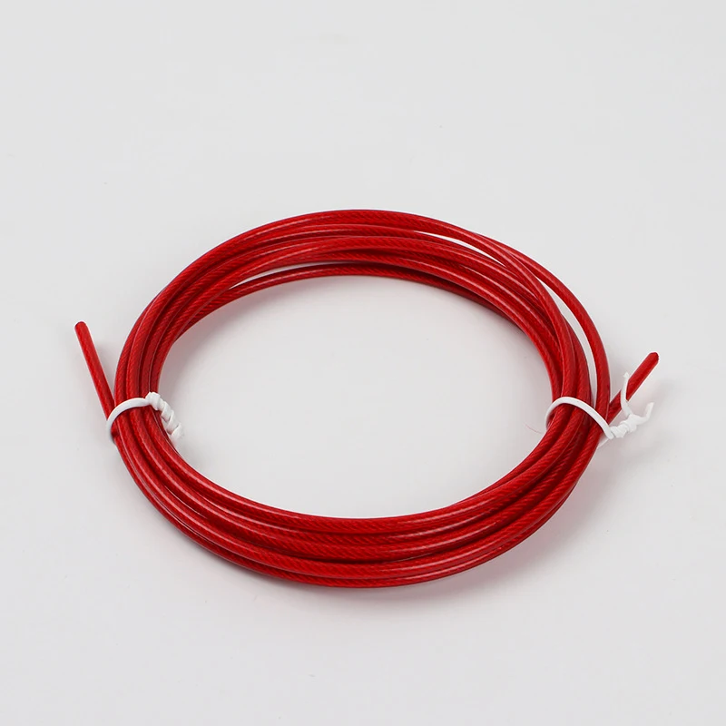 Replaceable Rope Steel Wire Cable 3m For Professional Crossfit Sport Speed Jump Rope Skipping Spare Ropes Diameter 2.5mm