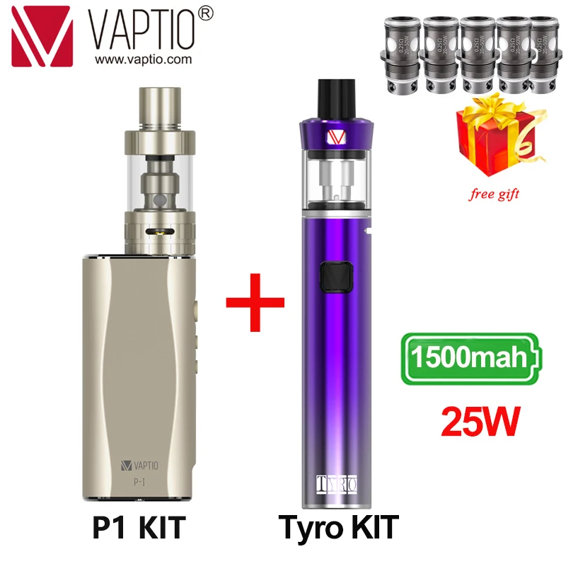 Доставка из Великобритании! Vape POD KIT 1500 мАч Vaptio TYRO Kit встроенный аккумулятор 2 0 мл