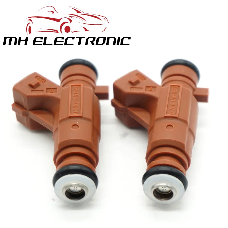 MH Электронный 0280156023 форсунки топливной форсунки для Saab 9-3 9-5 L4 с турбонаддувом 2,0-2.3L 2005-2009 - Цвет: 2 pieces