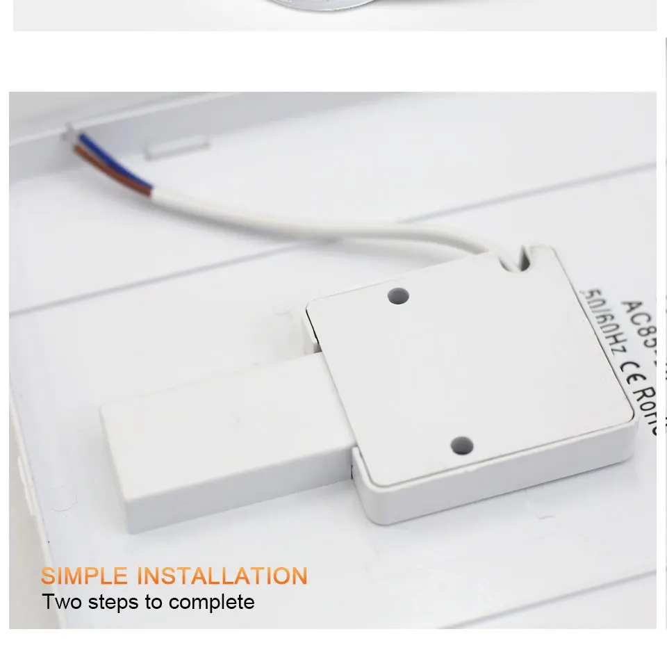 LED Ceiling Light Circular Led Panel Lampada AC85-265V Ultra Thin Surface Mounted Light Living Room Bedroom Lighting Fixture