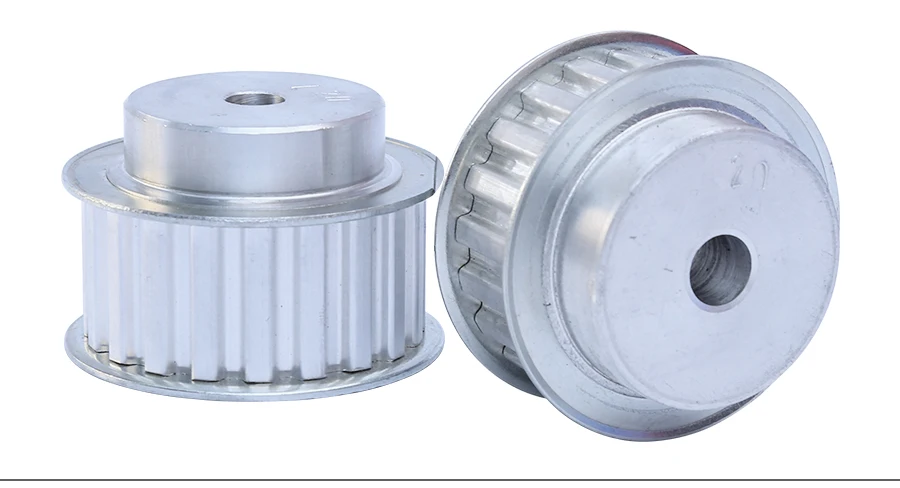 Polia de alumínio para roda com buraco