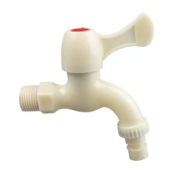 

PP Plastic Washing Machine Faucet Hose Bibb 1/2" 3/4" Kitchen Faucet Accessories