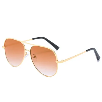 

Oval Frame Sunglasses Woman Driving Sunglasses Men Metal Vintage Fashion Gradient Luxury Design Band Sexy Lady Retro Glasses