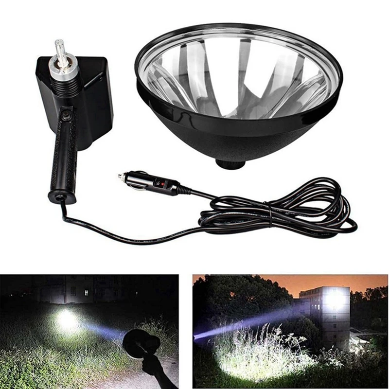 Hot Product  1000W 9 inch Handheld HID Xenon Camping Searchlight Portable Outdoor Fishing Light