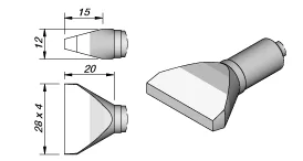 JBC C470-022 ПАЯЛЬНЫЕ НАКОНЕЧНИКИ для паяльной станции JBC