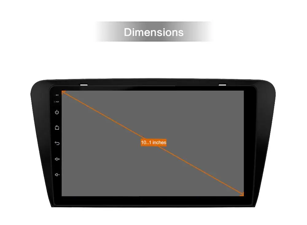 10," Android 9 автомобильный DVD мультимедийный плеер gps для Volkswagen SKODA OCTAVIA аудио Радио стерео Навигатор bluetooth wifi