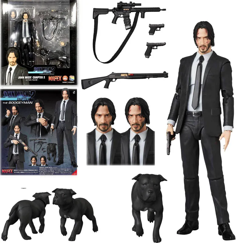 JOHN WICK Chapter 2 Mafex 085 фигурка модель игрушки куклы подарок