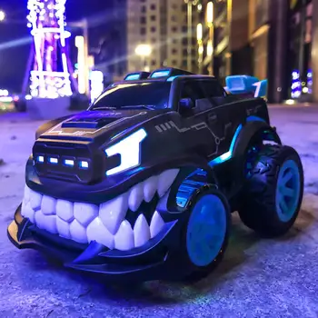 

2.4G Remote Control Car Stunt 360 Degree Upright Rotary Devil Big Teeth Off-road Electric Model Toy Car RC Crawlers Car Toy