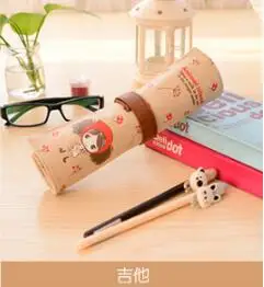 B Из мультфильма «Холодное сердце», 1 шт. Kawaii Прага для девочек большой Ёмкость холстяная рулон Карандаш Чехол Ткань прокрутки для девочек карандаш-стилус для детей студенческие канцелярские принадлежности - Цвет: B