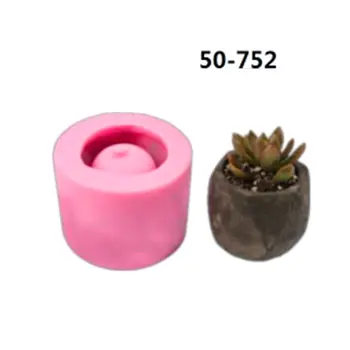 

New Diy Silicone Mold Cement Fleshy Flower Pot Silicone Mold Simple Personality Creative Green Plant Pot Mold