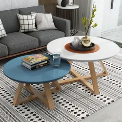Mesas de centro de madera de estilo nórdico, muebles elevables, minimalistas, color blanco, para sala de estar, OC50BZ