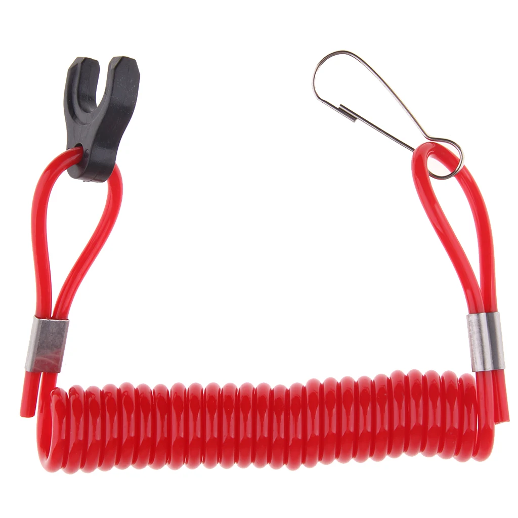 

Boat Outboard Kill Switch Key for Tohatsu - with Lanyard - 10cm 4 inch Non-stretch Length