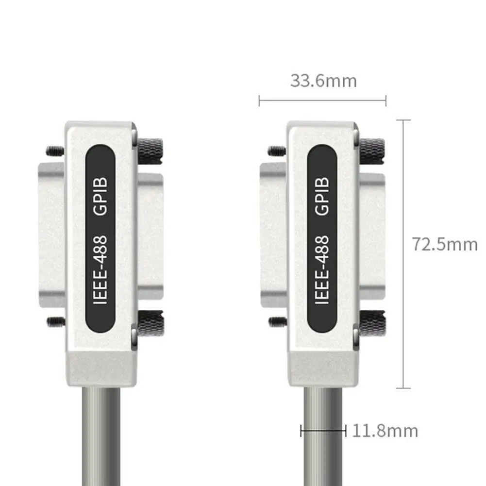 IEEE-488 кабель GBIP металлический разъем адаптера Plug and Play