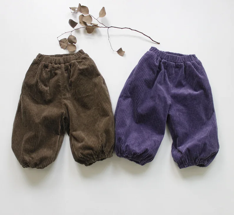 Зимние штаны для малышей, зимняя одежда для маленьких девочек, штаны для мальчиков, модная Корейская одежда