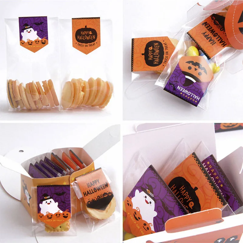 

24PCS/Bag Pumpkin Ghost Folding Seal Decoration Sticker DIY Scrapbooking Gift Letter Seal Decoration Sticker