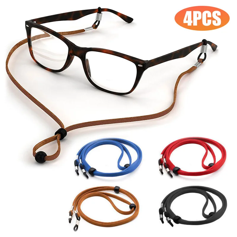 4 X Spec Eyeglass Cord For Glasses Eyeglasses Chain Lanyard Neck Cords 