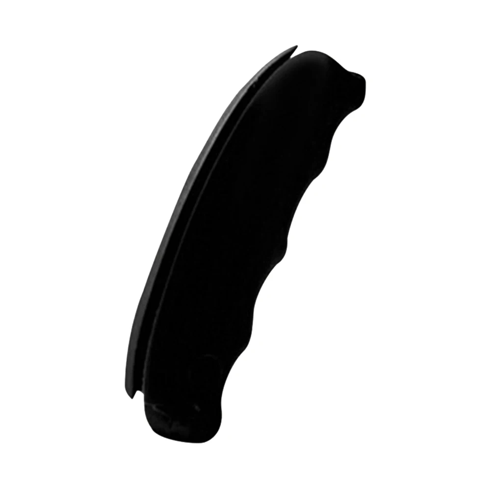 Black Лидер продаж, 1 шт., красочная силиконовая сумка для покупок, корзина, защита рук, держатель для продуктов, удобная ручка для покупок - Цвет: Black
