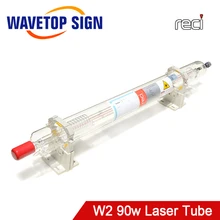 WaveTopSign Reci W2 90W-100W tubo Laser CO2 lunghezza 1200mm Dia.80mm per macchina da taglio per incisione Laser Co2