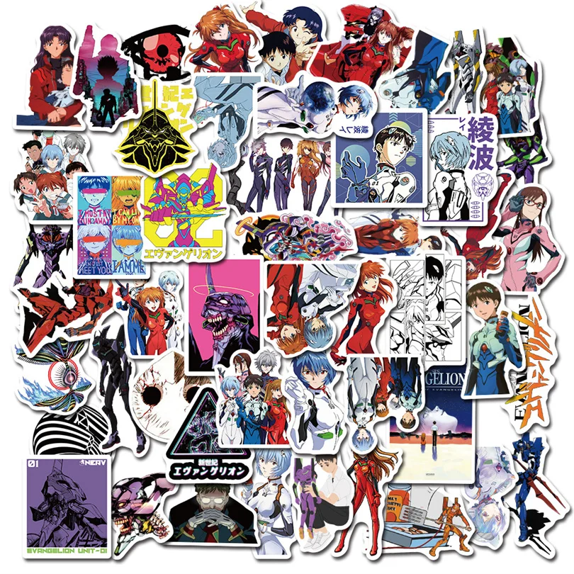 10/30/50PCS New Japanese Cartoon Anime Graffiti Decoration Suitcase Guitar Waterproof Sticker Toy Wholesale