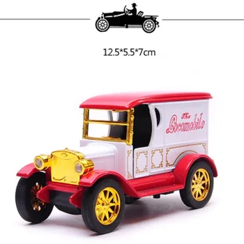 

2020 New 1:32 Vintage q model Old age car children's return toy car boy girl's birthday present Collection model of old car