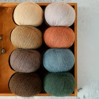 1pc=50g 175M 100% Alpaca Wool Yarn For Hand Knitting Baby Wool Soft Sweater Scarf Hat Crochet 1