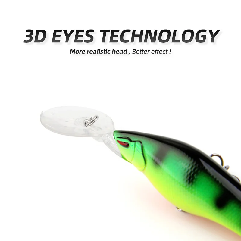 ARDEA Minnow floating lures Fishing lure winter baits Hard Bait 75mm 10.5g crankbait Bass Perch lure baits wobbler pike lure