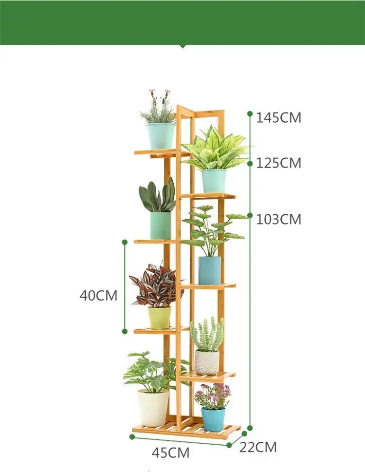 Stojaki Para For Soporte Plantas Interior Estanteria Escalera Varanda Stojak Na Kwiaty Balcony Dekoration Shelf Flower Stand