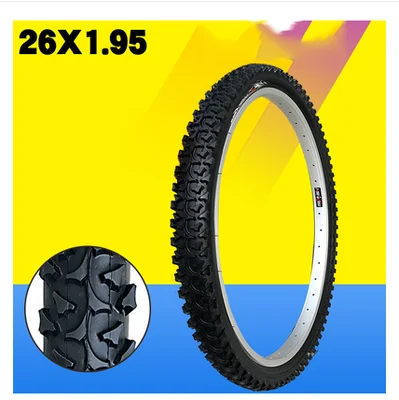 Bicycle Tires 26x1.95 26X2.125 24x1.95 Tire MTB Mountain Bike Tires Neumaticos Outdoor Cycling bicycle parts tire wear - Цвет: 26x1.95 C1040