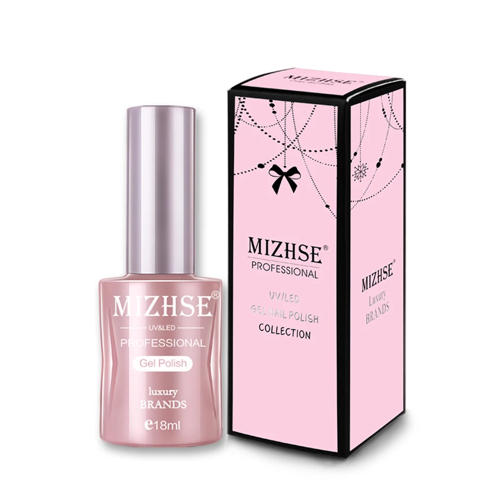 MIZHSE 18 мл УФ гель лак для ногтей светодиодный лак для ногтей для маникюра Vernis Полупостоянный Матовый верхний гель для базового покрытия лак для ногтей