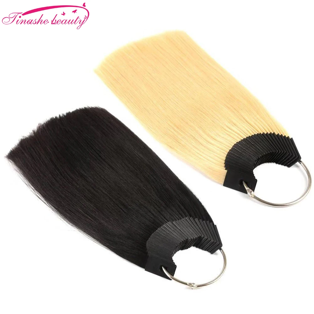 Tinashe Beauty 30 шт цветные кольца для волос образцы проверки цвета салонов парикмахерских окрашивания|Цветные