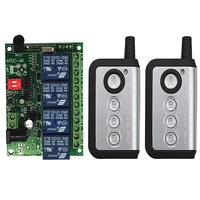 universal remote control DC12V 24V 4CH Relay RF Wireless Remote Control Switch 315/433 MHz Remote controller And Receiver Garag