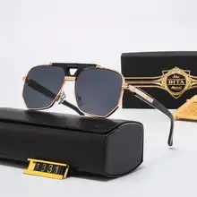 

New DITA Men Women Polarized Aviator Sunglasses 57mm UV400 Protection Big Frame Lightweight Lens Outdoor Couple Eyewear 1331