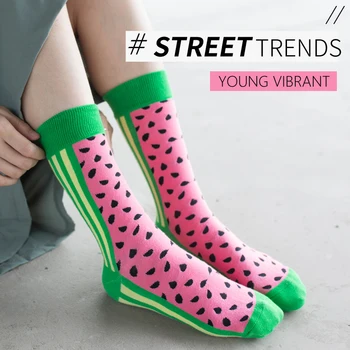 

Fashion Harajuku Kawaii Happy Long male Cotton Women Socks men klimt painting Colorful quality funny streetwear crazy novelty