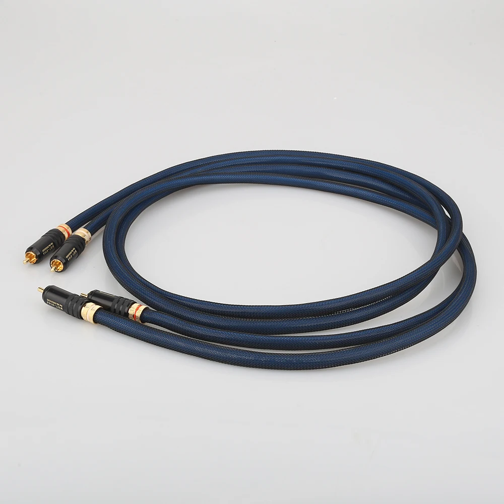 Audiocrast A10 пара кабель Rca посеребренный RCA штырь с разъемом WBT0144 RCA|Кабели VGA| |