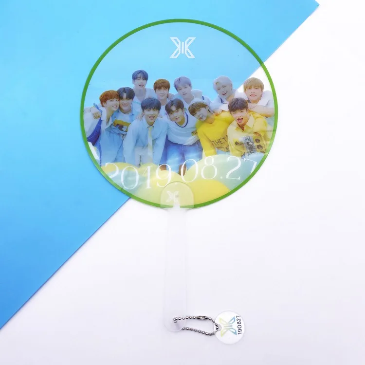 X1 прозрачные карты Подвески kpop аксессуары подарок - Цвет: D
