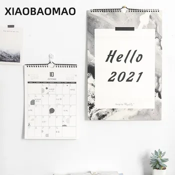 

1PC Wall 2021 Calendar Agenda 365 days Daily Planner Notes To Do List Tearable Desk Calendar Decoration Creative Calendar