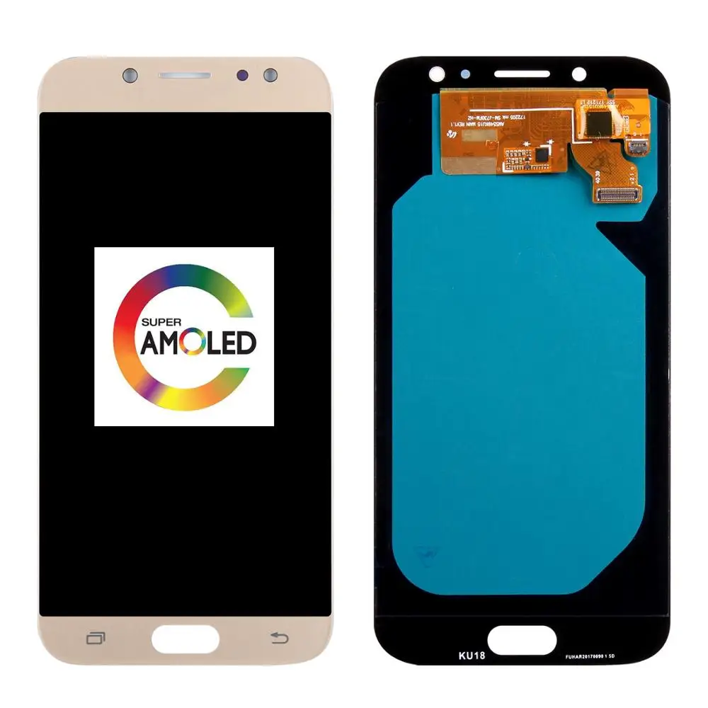 Amoled For Samsung Galaxy J7 Pro J730F SM-J730F J730M J730G J730FN LCD Display Touch Screen Digitizer Assembly Replacement