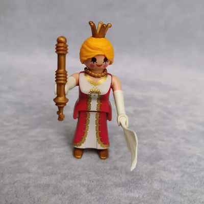 M027 7,5 см Высокое качество оригинального Playmobil для девочек и мальчиков Polly Карманный строительный блок