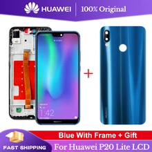 Ensemble écran tactile Lcd, avec couvercle de batterie, pour HUAWEI p20 lite/nova 3e, Original=