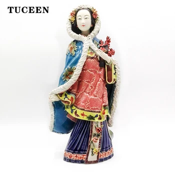 

Ceramic Statues for Decoration Home Decoration Accessories Statues Decorative Crafts Porcelain Figurines Home Decor Sculpture