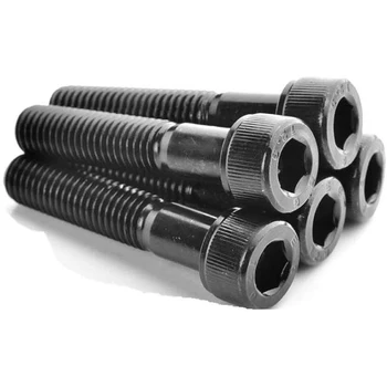 

FullerKreg M10-1.5 x 55mm ISO 4762 Hex Drive Class 12.9 Black Oxide Finish Alloy Steel Socket Cap Screw (Pkg of 5)