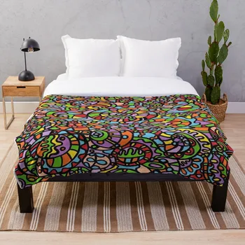 

Soft Blanket for Bed Sherpa Flannel Fleece Blanket Home Travel Sofa Soft Throw Blanket Outside The Box