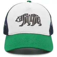 Камуфляж Калифорнийский медведь патчи для женщин и мужчин Strapback шляпа сетки Регулируемый козырек кепки Рок Панк шапочки