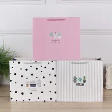 Стиль бумажный пакет с принтом бумага для рукоделия сумка мульти-выбор производителей настраиваемый Подарочный мешок в настоящее время доступен